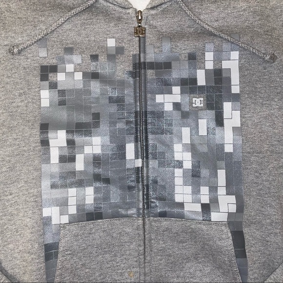 DC Grey Hoodie - Size Medium - Picture 3 of 8